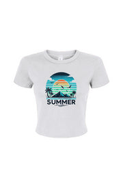 Women's Micro Rib Baby Tee
